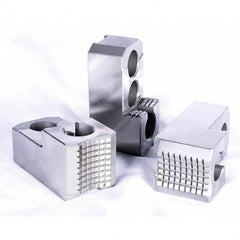 Kitagawa - Hard Lathe Chuck Jaws Jaw Type: Hard Jaw Jaw Interface Type: 1.5mm x 60 Serrated - First Tool & Supply