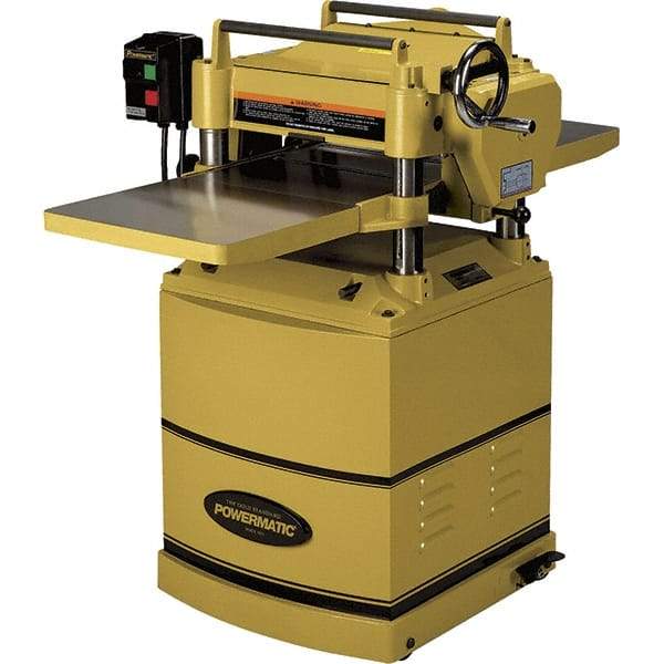 Jet - Planer Machines Cutting Width (Inch): 15 Depth of Cut (Inch): 1/4 - First Tool & Supply