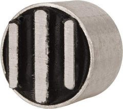 Mag-Mate - 1/4-2 Thread, 1" Diam, 3/4" High, 7.75 Lb Average Pull Force, Neodymium Rare Earth Pot Magnet - Aluminum Insulated - First Tool & Supply