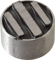 Mag-Mate - 5/16-18 Thread, 1-1/4" Diam, 3/4" High, 18 Lb Average Pull Force, Neodymium Rare Earth Pot Magnet - Aluminum Insulated - First Tool & Supply