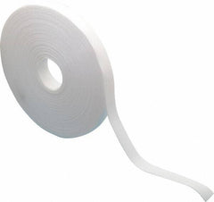 VELCRO Brand - 5/8" Wide x 25 Yd Long Self Fastening Tie/Strap Hook & Loop Roll - Continuous Roll, White, Printable Surface - First Tool & Supply