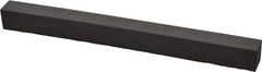 Made in USA - 1/2" Wide x 6" Long x 1/2" Thick, Square Abrasive Stick - Medium Grade - First Tool & Supply