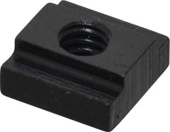 Gibraltar - 1/4-20 Tapped Through T Slot Nut - 5/16" Slot Width, 9/16 x 3/16" Base Width x Height, 9/16 x 1/4" OAL x Height - First Tool & Supply