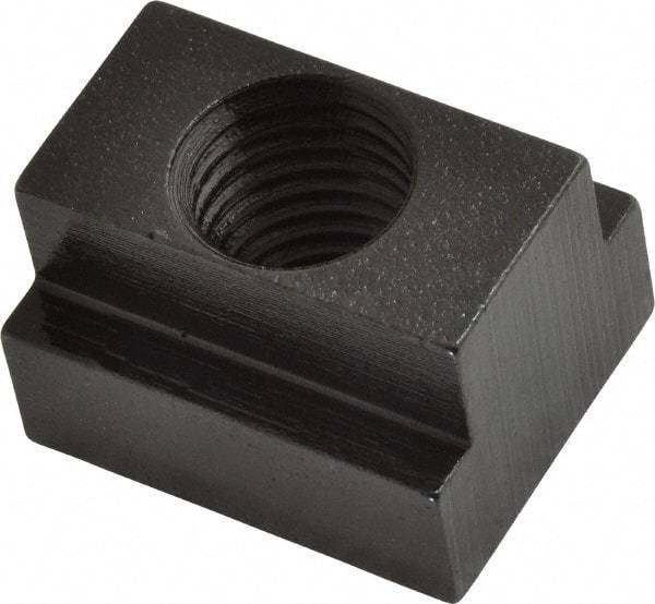 Gibraltar - 3/4-10 Tapped Through T Slot Nut - 13/16" Slot Width, 1-1/4 x 9/16" Base Width x Height, 1-1/2 x 1" OAL x Height - First Tool & Supply