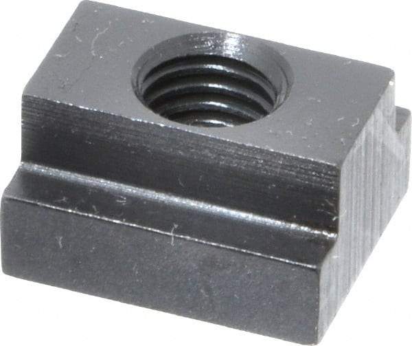 Gibraltar - M10x1.50 Blind Tapped T Slot Nut - 1/2" Slot Width, 19 x 7mm Base Width x Height, 22 x 13mm OAL x Height - First Tool & Supply