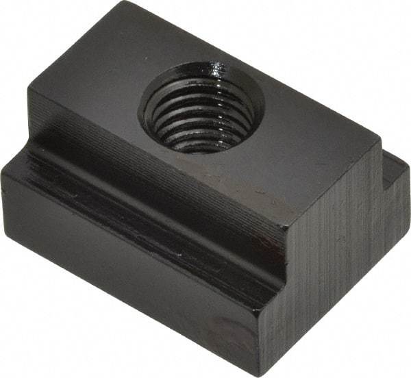 Gibraltar - M10x1.50 Blind Tapped T Slot Nut - 9/16" Slot Width, 22 x 9mm Base Width x Height, 29 x 16mm OAL x Height - First Tool & Supply