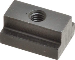 Gibraltar - M6x1.00 Tapped Through T Slot Nut - 7/16" Slot Width, 16 x 6mm Base Width x Height, 22 x 11mm OAL x Height - First Tool & Supply