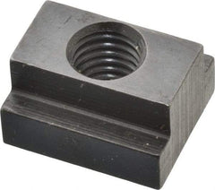 Gibraltar - M10x1.50 Tapped Through T Slot Nut - 1/2" Slot Width, 19 x 7mm Base Width x Height, 22 x 13mm OAL x Height - First Tool & Supply