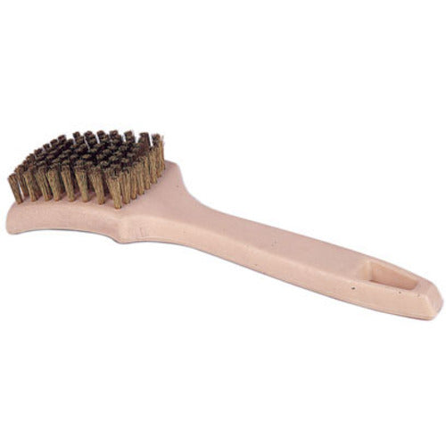 Small Tire Cleaning Brush, Brass Wire Fill - First Tool & Supply