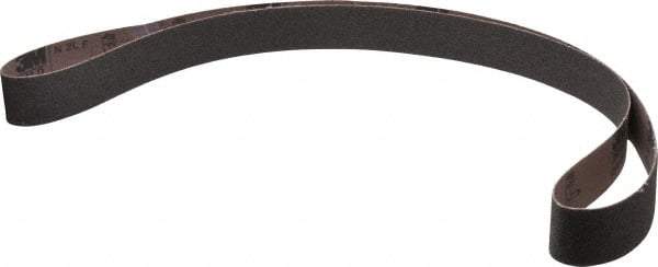 3M - 1-1/2" Wide x 60" OAL, 50 Grit, Aluminum Oxide Abrasive Belt - Aluminum Oxide, Coarse, Coated, X Weighted Cloth Backing, Series 341D - First Tool & Supply