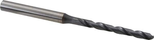 OSG - #21 130° Powdered Metal Jobber Drill - V Finish, Right Hand Cut, Spiral Flute, Straight Shank, 87mm OAL, Standard Point - First Tool & Supply