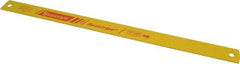 Starrett - 17" Long, 10 Teeth per Inch, High Speed Steel Power Hacksaw Blade - Toothed Edge, 1-1/4" Wide x 0.062" Thick - First Tool & Supply