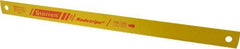 Starrett - 18" Long, 10 Teeth per Inch, High Speed Steel Power Hacksaw Blade - Toothed Edge, 1-1/4" Wide x 0.062" Thick - First Tool & Supply