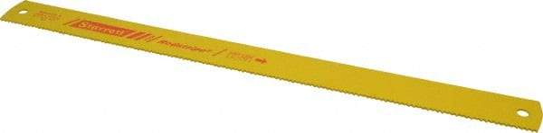 Starrett - 21" Long, 6 Teeth per Inch, High Speed Steel Power Hacksaw Blade - Toothed Edge, 1-3/4" Wide x 0.088" Thick - First Tool & Supply