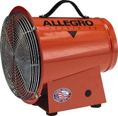 Allegro - 8" Inlet, Electric AC Axial Blower - 0.33 hp, 1,275 CFM, 120 Max Voltage Rating - First Tool & Supply