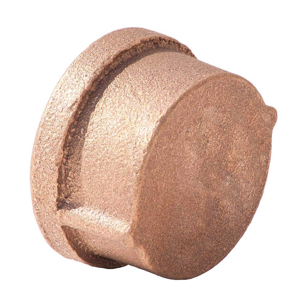 Merit Brass - Brass & Chrome Pipe Fittings Type: Cap Fitting Size: 1/8 - First Tool & Supply