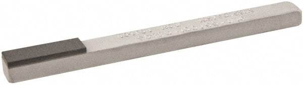 Norton - Very Fine, 1" Length of Cut, Single End Diamond Hone - 220 Grit, 3/8" Wide x 1/4" High x 4" OAL - First Tool & Supply