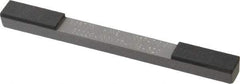 Norton - Very Fine & Extra Fine, 1" Length of Cut, Double End Diamond Hone - 220 & 320 Grit, 3/8" Wide x 1/4" High x 4" OAL - First Tool & Supply