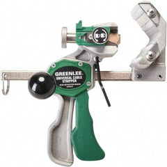 Greenlee - 1/2" to 3" Capacity Cable Wire Stripper - 1/2" Min Wire Gage - First Tool & Supply