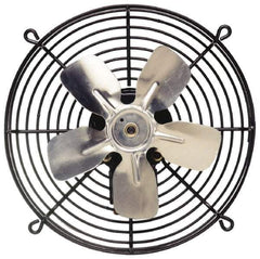 Fantech - 10" Blade, 1/30 hp, 595 Max CFM, Single Phase Vertical & Horizontal Mounting Direct Drive Fan - 1.4 Amps, 115 Volts, 1 Speed - First Tool & Supply