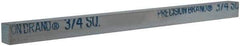 Made in USA - 12" Long x 3/4" High x 3/4" Wide, Zinc-Plated Key Stock - Low Carbon Steel - First Tool & Supply