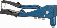 Value Collection - Right Angle Head Hand Riveter - 3/32 to 3/16" Rivet Capacity, 9-1/2" OAL - First Tool & Supply