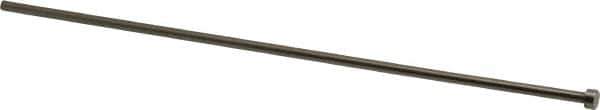 Gibraltar - 9/64" Pin Diam, 1/4" Head Diam x 1/8" Head Height, 8" OAL, Straight Ejector Pin - Steel, 7-7/8" Pin Length - First Tool & Supply