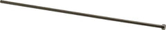 Gibraltar - 9/64" Pin Diam, 1/4" Head Diam x 1/8" Head Height, 8" OAL, Straight Ejector Pin - Steel, 7-7/8" Pin Length - First Tool & Supply