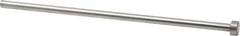 Gibraltar - 13/64" Pin Diam, 3/8" Head Diam x 3/16" Head Height, 6" OAL, Straight Ejector Pin - Steel, 5-13/16" Pin Length - First Tool & Supply