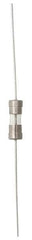 Cooper Bussmann - 250 VAC, 32 VDC, 0.6 Amp, Time Delay Miniature Glass Fuse - 15mm OAL, 10 at 125 V kA Rating, 5mm Diam - First Tool & Supply