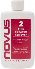 Novus - 8 Ounce Bottle Scratch Remover for Plastic - Fine Scratch Remover - First Tool & Supply