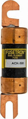 Cooper Bussmann - 300 Amp Time Delay Fast-Acting Forklift & Truck Fuse - 80VAC, 80VDC, 4.71" Long x 1" Wide, Littelfuse CCK300, Bussman ACK-300, Ferraz Shawmut ACK300 - First Tool & Supply