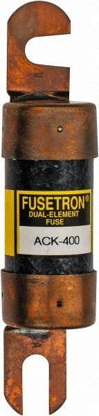 Cooper Bussmann - 400 Amp Time Delay Fast-Acting Forklift & Truck Fuse - 80VAC, 80VDC, 4.71" Long x 1" Wide, Bussman ACK-400, Ferraz Shawmut ACK400 - First Tool & Supply