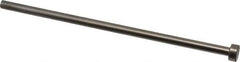 Gibraltar - 15/64" Pin Diam, 13/32" Head Diam x 3/16" Head Height, 6" OAL, Straight Ejector Pin - Steel, 5-13/16" Pin Length - First Tool & Supply