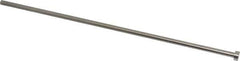 Gibraltar - 1/4" Pin Diam, 7/16" Head Diam x 3/16" Head Height, 12" OAL, Straight Ejector Pin - Steel, 11-13/16" Pin Length - First Tool & Supply