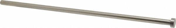 Gibraltar - 13/32" Pin Diam, 11/16" Head Diam x 1/4" Head Height, 14" OAL, Straight Ejector Pin - Steel, 13-3/4" Pin Length - First Tool & Supply