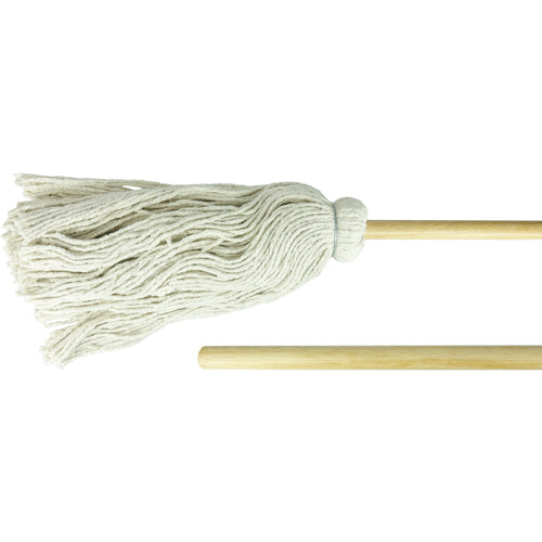 #10 One-Piece Deck Mop, 7 oz., 4-Ply Cotton, Industrial Grade - First Tool & Supply