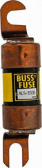 Cooper Bussmann - 350 Amp Time Delay Fast-Acting Forklift & Truck Fuse - 125VAC, 125VDC, 4.71" Long x 1" Wide, Bussman ALS-350, Ferraz Shawmut ALS350 - First Tool & Supply