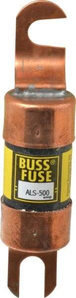 Cooper Bussmann - 500 Amp Time Delay Fast-Acting Forklift & Truck Fuse - 125VAC, 125VDC, 4.71" Long x 1" Wide, Bussman ALS-500, Ferraz Shawmut ALS450 - First Tool & Supply