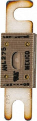 Cooper Bussmann - 275 Amp Non-Time Delay Fast-Acting Forklift & Truck Fuse - 125VAC, 80VDC, 3.18" Long x 0.75" Wide, Littelfuse CNL275, Bussman ANL-275, Ferraz Shawmut CNL275 - First Tool & Supply