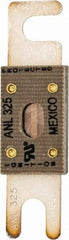 Cooper Bussmann - 325 Amp Non-Time Delay Fast-Acting Forklift & Truck Fuse - 125VAC, 80VDC, 3.18" Long x 0.75" Wide, Littelfuse CNL325, Bussman ANL-325, Ferraz Shawmut CNL325 - First Tool & Supply