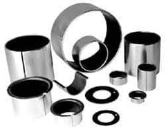 TriStar - 3/16" Inside x 1/4" Outside Diam, Steel/PTFE Sleeve Bearing - 3/8" OAL - First Tool & Supply