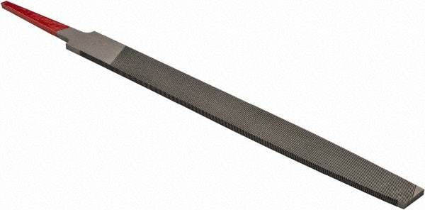 Simonds File - 6" Long, Second Cut, Mill American-Pattern File - Single Cut, Tang - First Tool & Supply