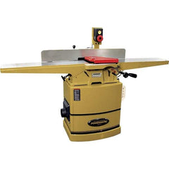 Jet - 7,000 RPM, 8" Cutting Width, 1/2" Cutting Depth, Jointer - 4-3/4" Fence Height, 38" Fence Length, 2 hp - First Tool & Supply