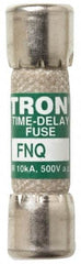 Cooper Bussmann - 500 VAC, 0.13 Amp, Time Delay General Purpose Fuse - Fuse Holder Mount, 1-1/2" OAL, 10 at AC kA Rating, 13/32" Diam - First Tool & Supply