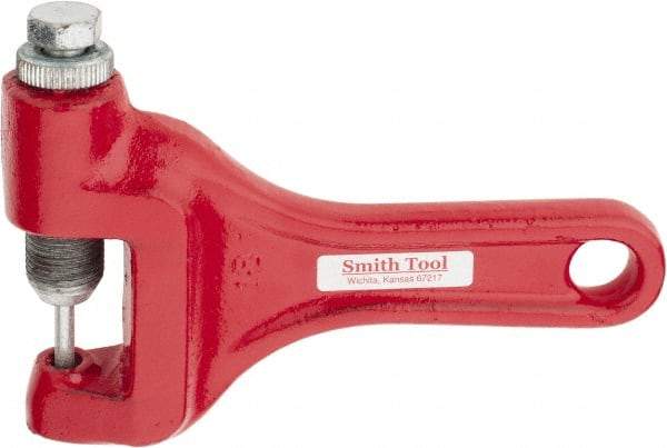 Made in USA - Chain Breaker - For Use with ANSI Standard & Metric Roller Chains - First Tool & Supply