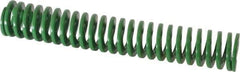 Dayton Lamina - 3/4" Hole Diam, 3/8" Rod Diam, 4-1/2" Free Length, Green Die Spring - 6 Lb Max Deflection, 1.8" Max Deflection, Light Duty, Chromium Vanadium Steel - First Tool & Supply