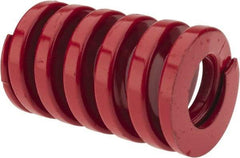 Dayton Lamina - 1-1/4" Hole Diam, 5/8" Rod Diam, 2" Free Length, Red Die Spring - 154 Lb Max Deflection, 0.6" Max Deflection, Heavy Duty, Chromium Vanadium Steel - First Tool & Supply