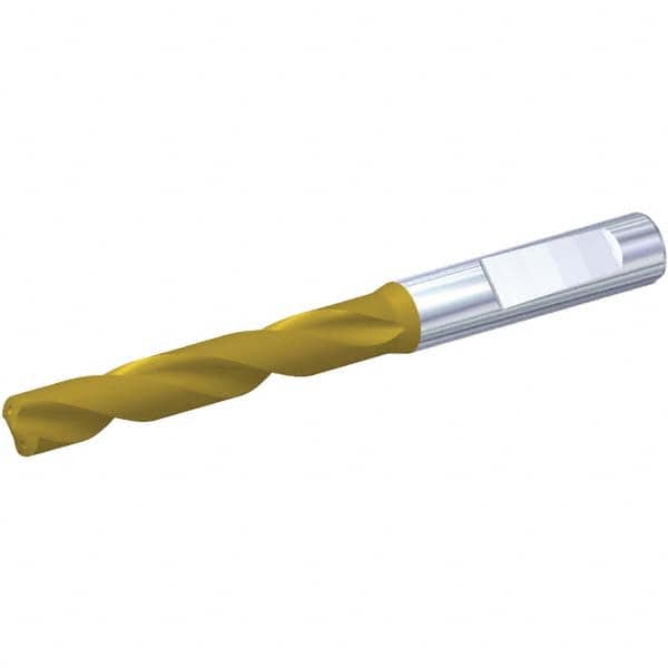 Kennametal - 10.3mm 140° Spiral Flute Solid Carbide Screw Machine Drill Bit - First Tool & Supply