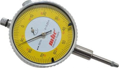 Value Collection - 1/4" Range, 0-100 Dial Reading, 0.001" Graduation Dial Drop Indicator - 2-9/32" Dial, Revolution Counter - First Tool & Supply